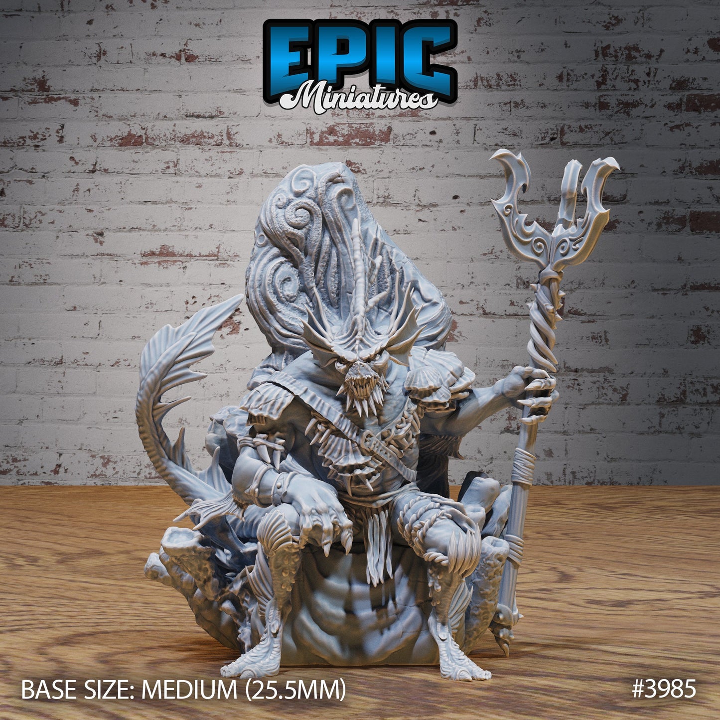Merfolk Champion Series - Epic Miniatures | #92 Sinister Harbor