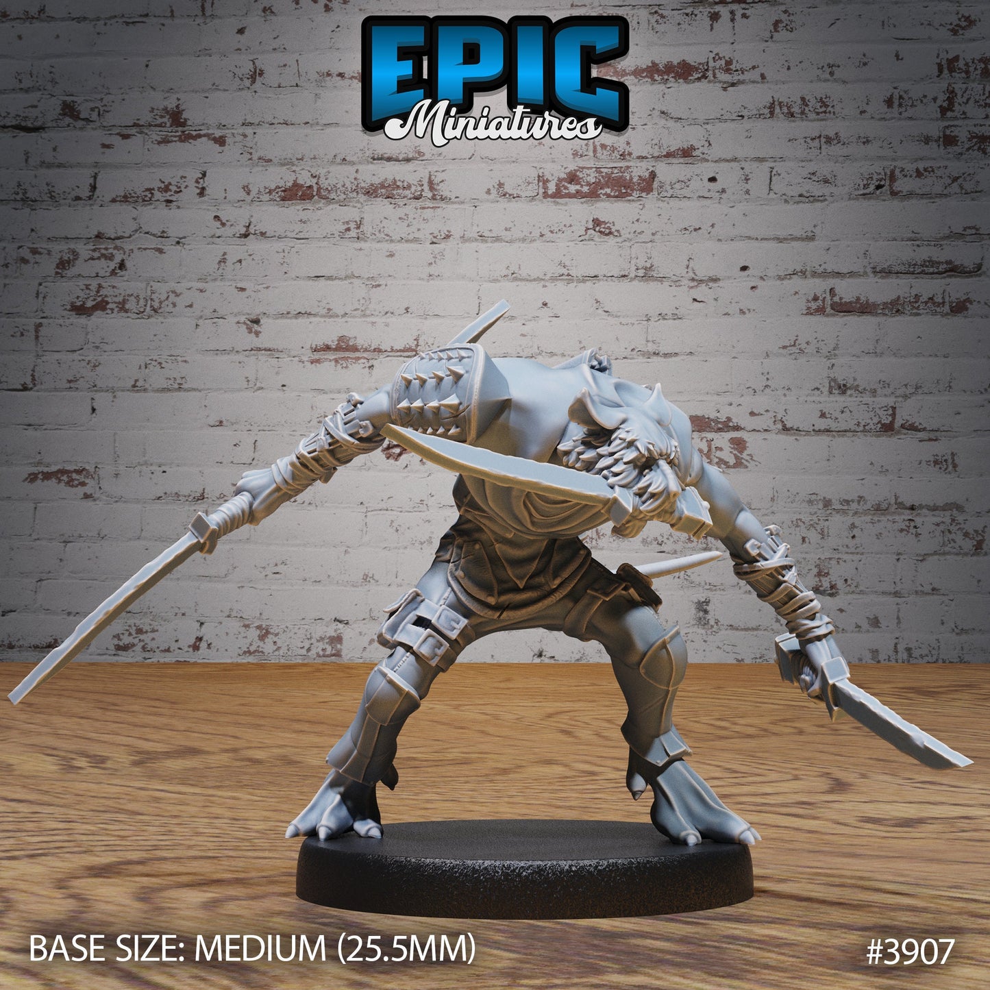 Veteran Rat Folk Series - Epic Miniatures | #91 Demonic Guild