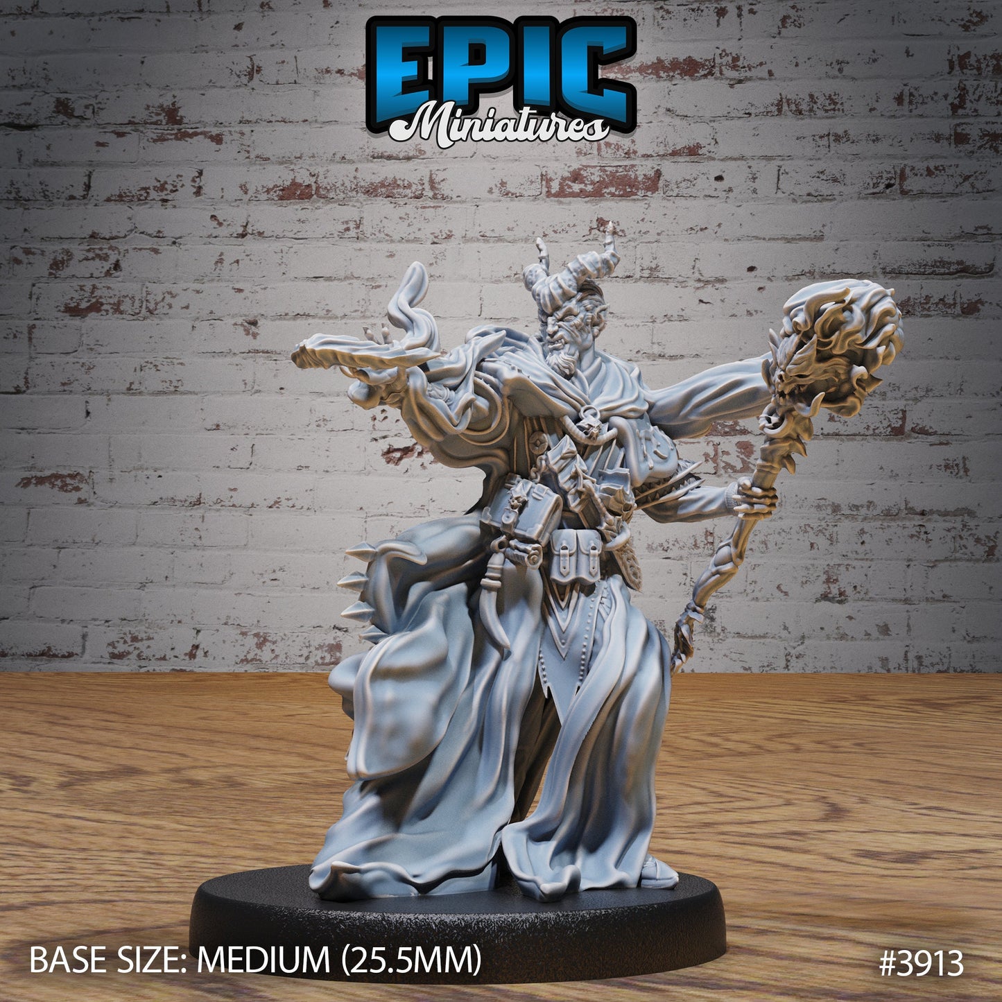 Tiefling Guild Summoner Series - Epic Miniatures | #91 Demonic Guild