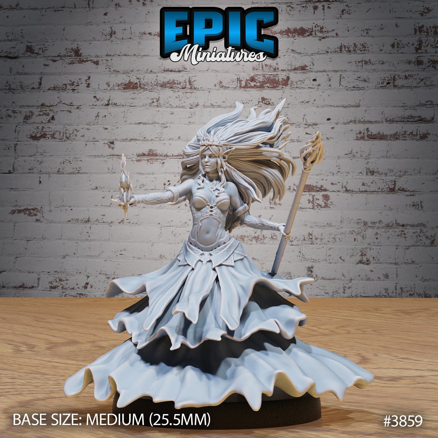 Elven Ghost Princess Series - Epic Miniatures | #90 Gruesome Graveyard