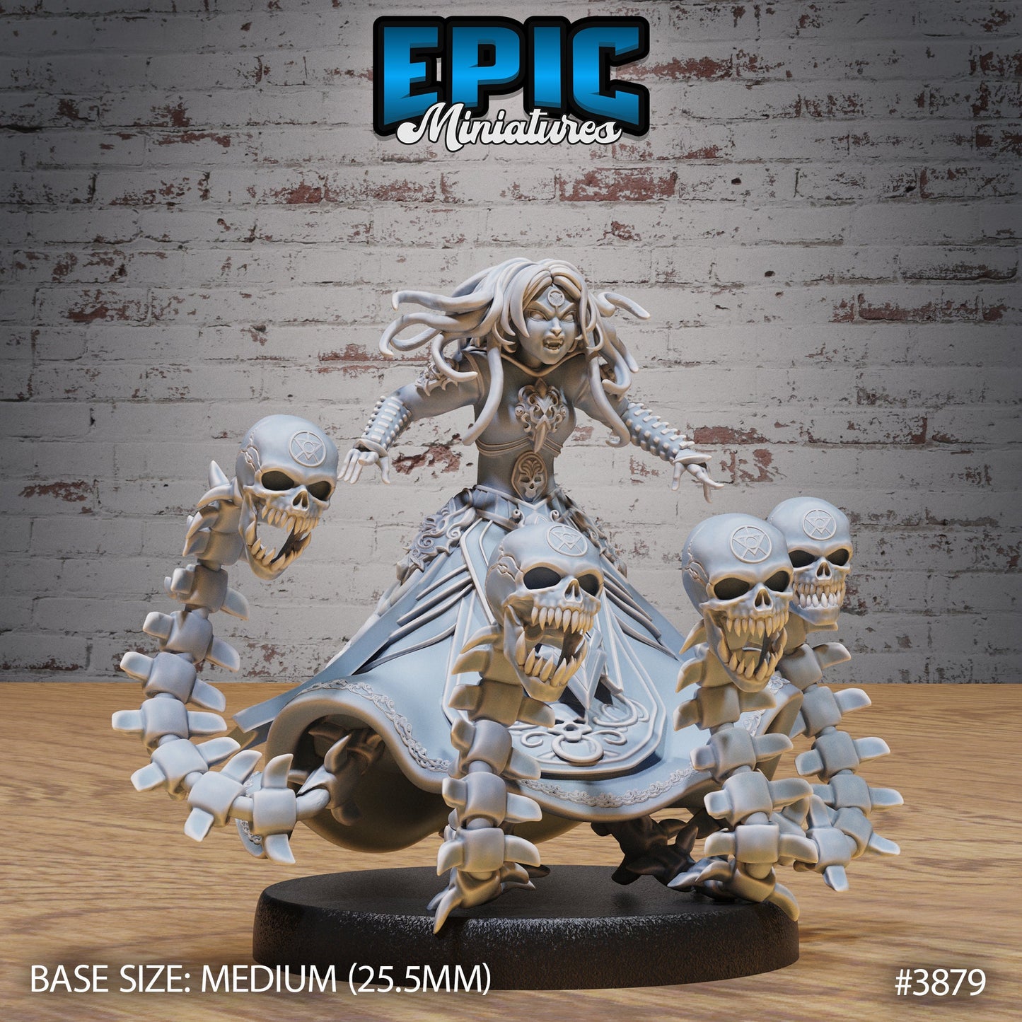 Gnome Lich Queen Series - Epic Miniatures | #90 Gruesome Graveyard