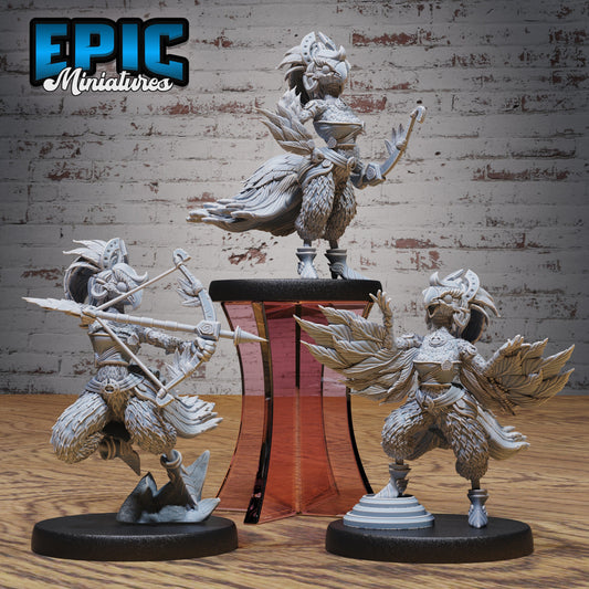 Parrot Bird Folk Female - Epic Miniatures | #89 New World Conquest