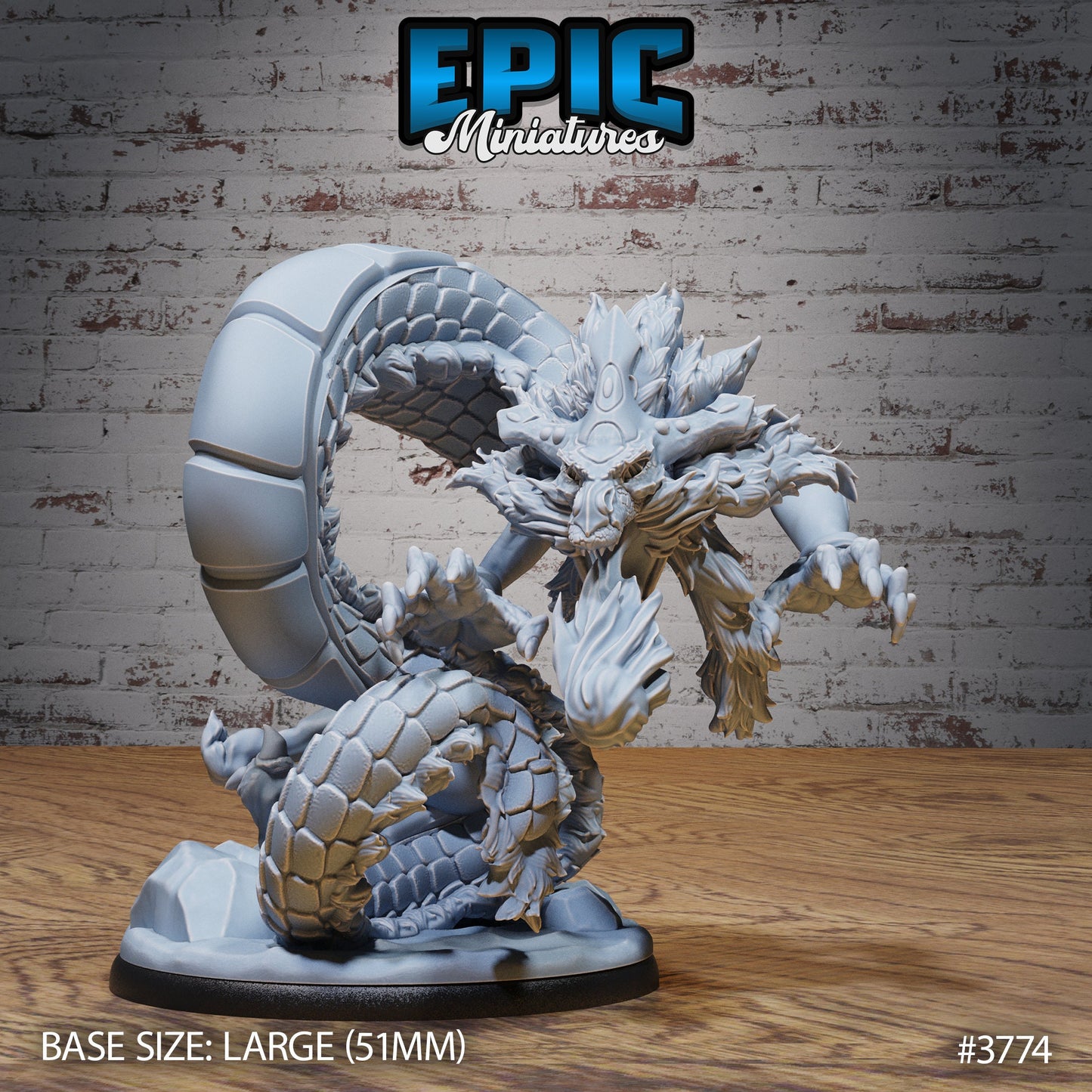 Young Lung Dragon Series - Epic Miniatures | #88 Oni Nightmare
