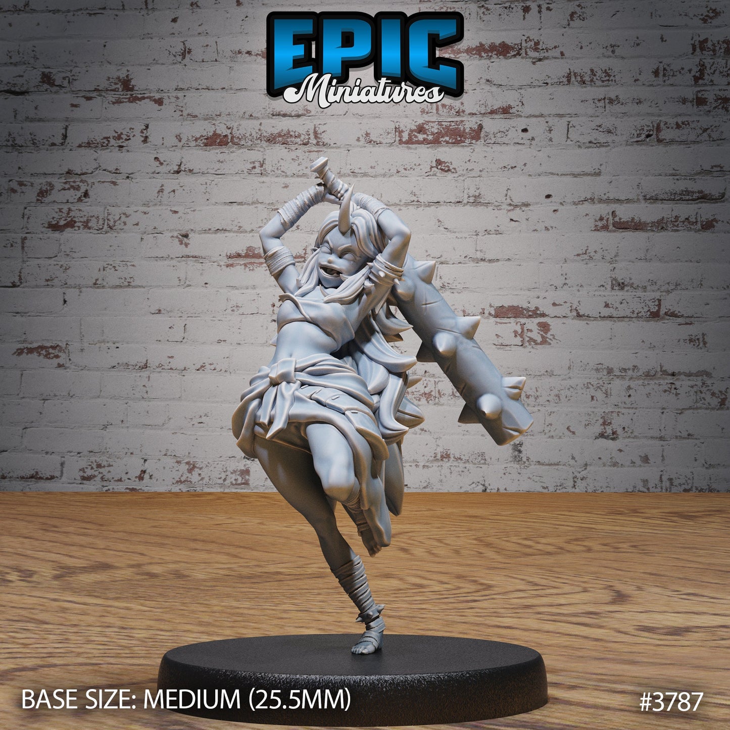 Blue Oni Girl Series - Epic Miniatures | #88 Oni Nightmare