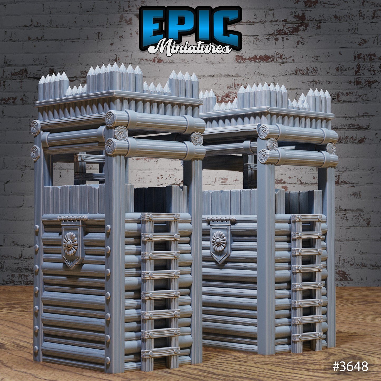 Bandit Camp Fortification - Epic Miniatures | #86 Bandit Camp