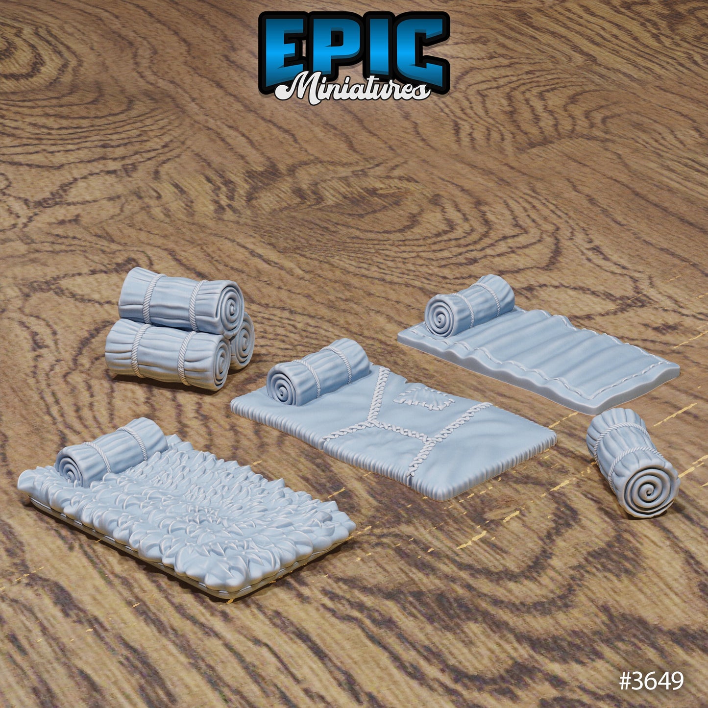 Bandit Camp Tents - Epic Miniatures | #86 Bandit Camp