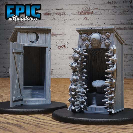 Mimic Outhouse - Epic Miniatures | #86 Bandit Camp