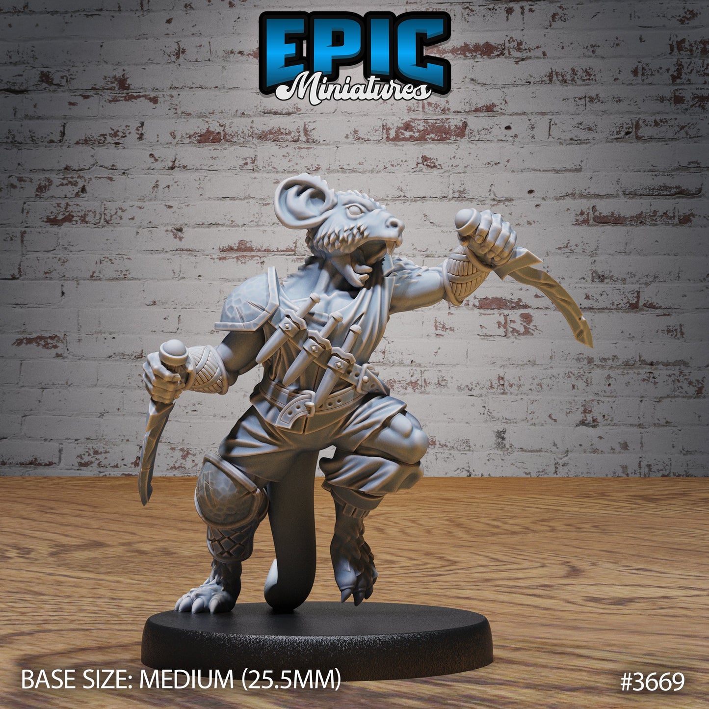 Mice Folk Raider Series - Epic Miniatures | #86 Bandit Camp