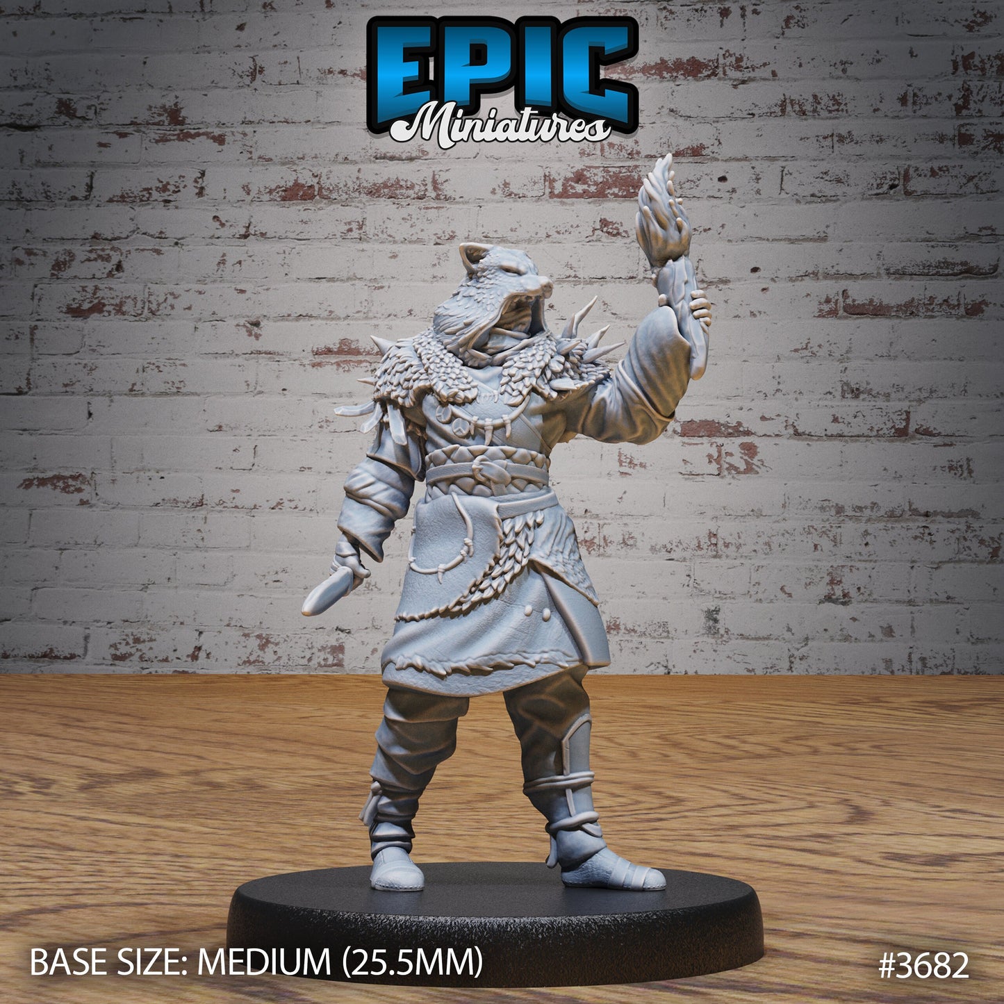 Mountain Wolf Bandit - Epic Miniatures | #86 Bandit Camp