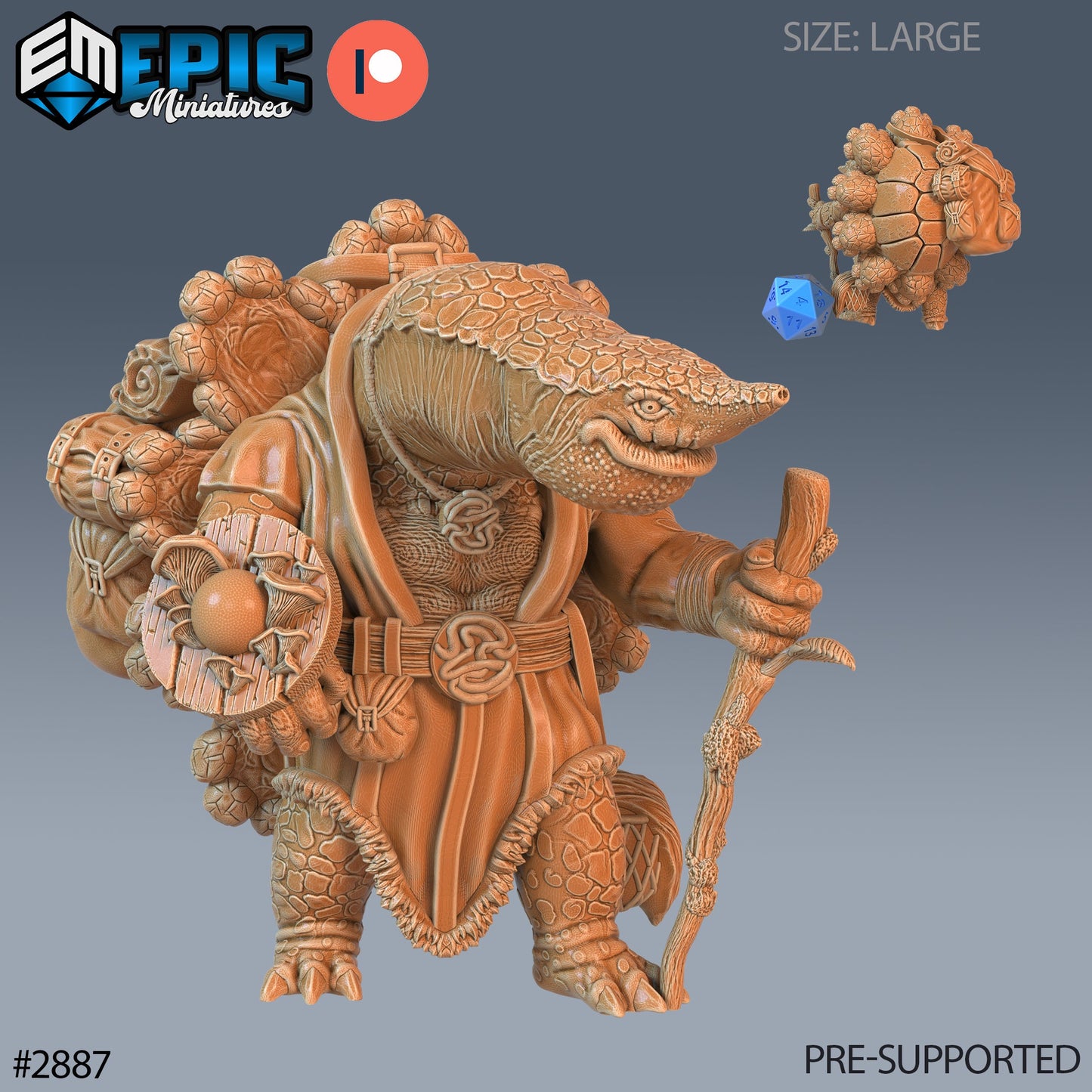 Island Turtle Folk - Epic Miniatures | #70 Aquatic Journey