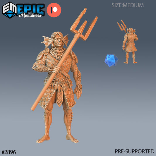 Triton Warrior - Epic Miniatures | #70 Aquatic Journey