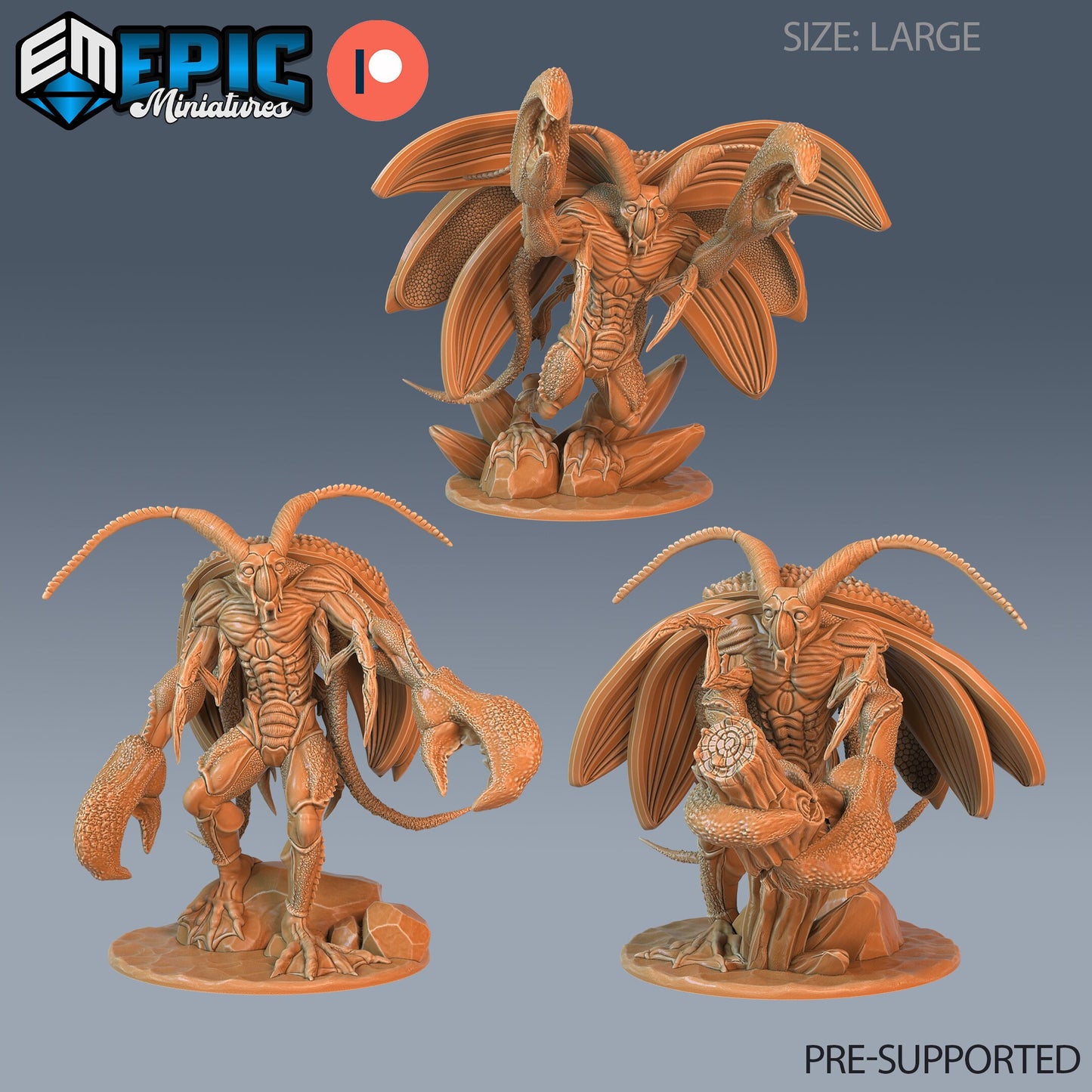 Lobster Cockroach - Epic Miniatures | #70 Aquatic Journey