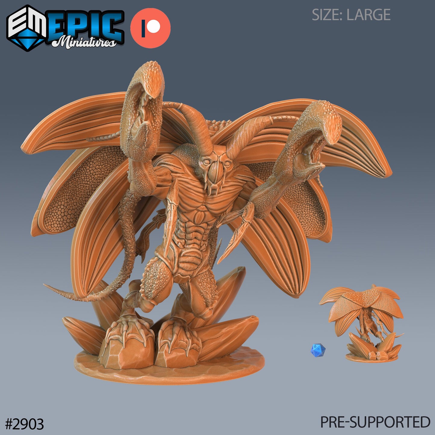 Lobster Cockroach - Epic Miniatures | #70 Aquatic Journey