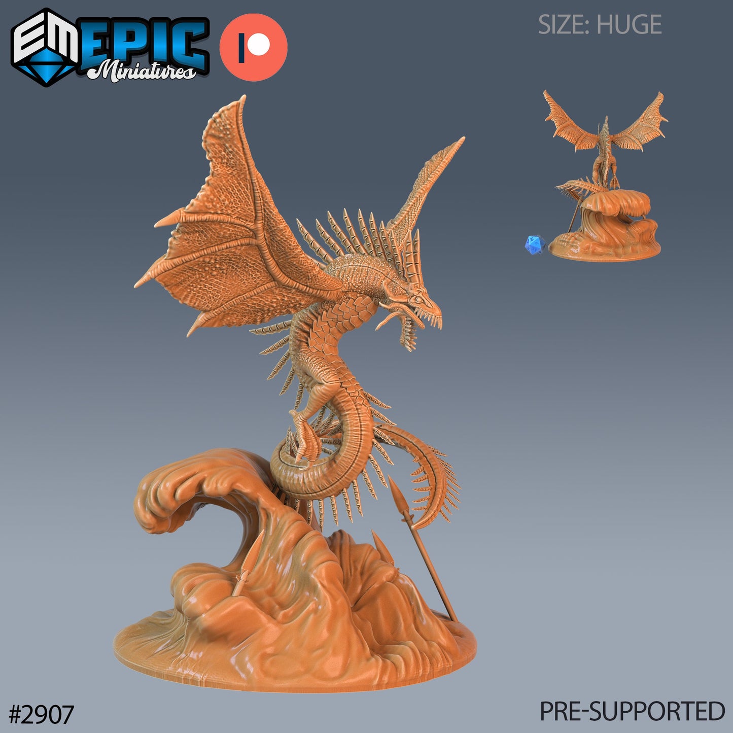 Ocean Drake - Epic Miniatures | #70 Aquatic Journey