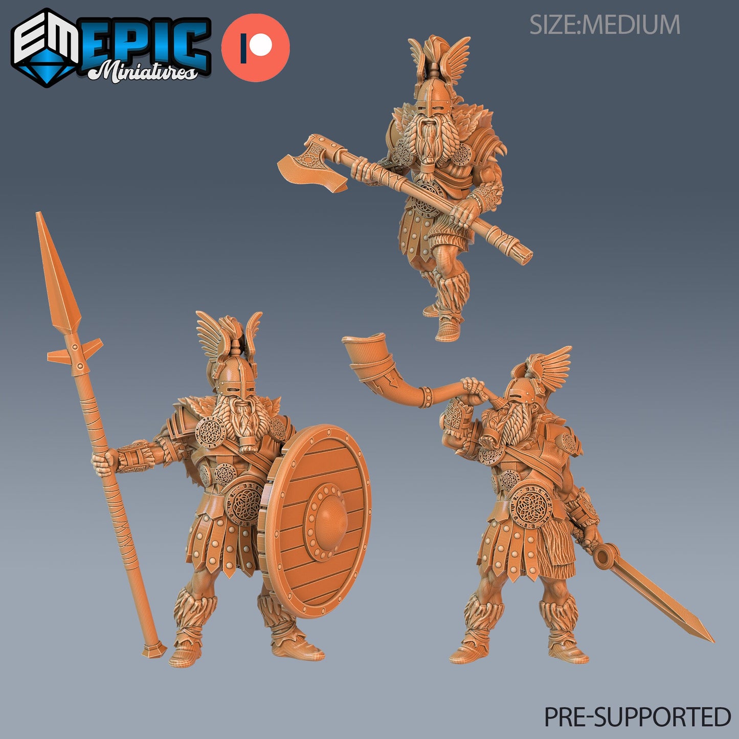 Norse God Heimdall - Epic Miniatures | #69 Viking Age