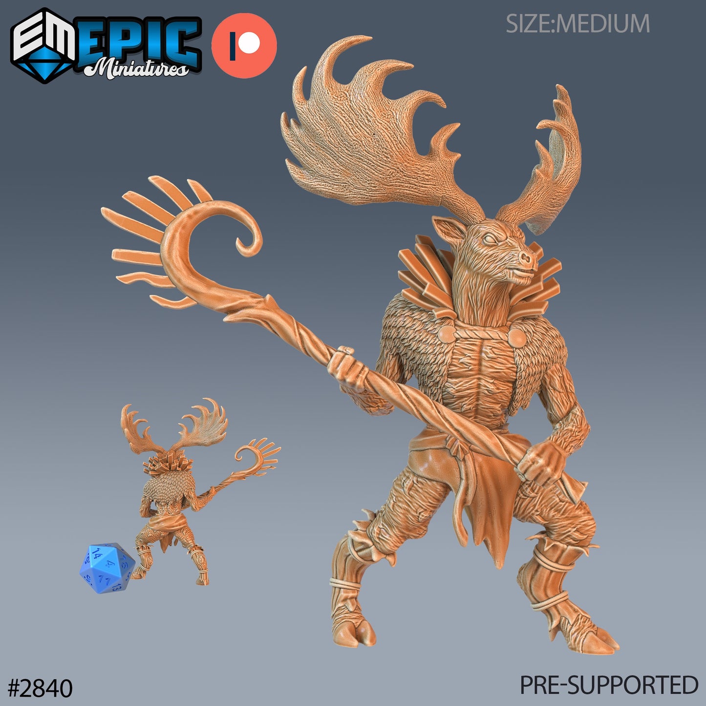 Deer Shaman - Epic Miniatures | #69 Viking Age