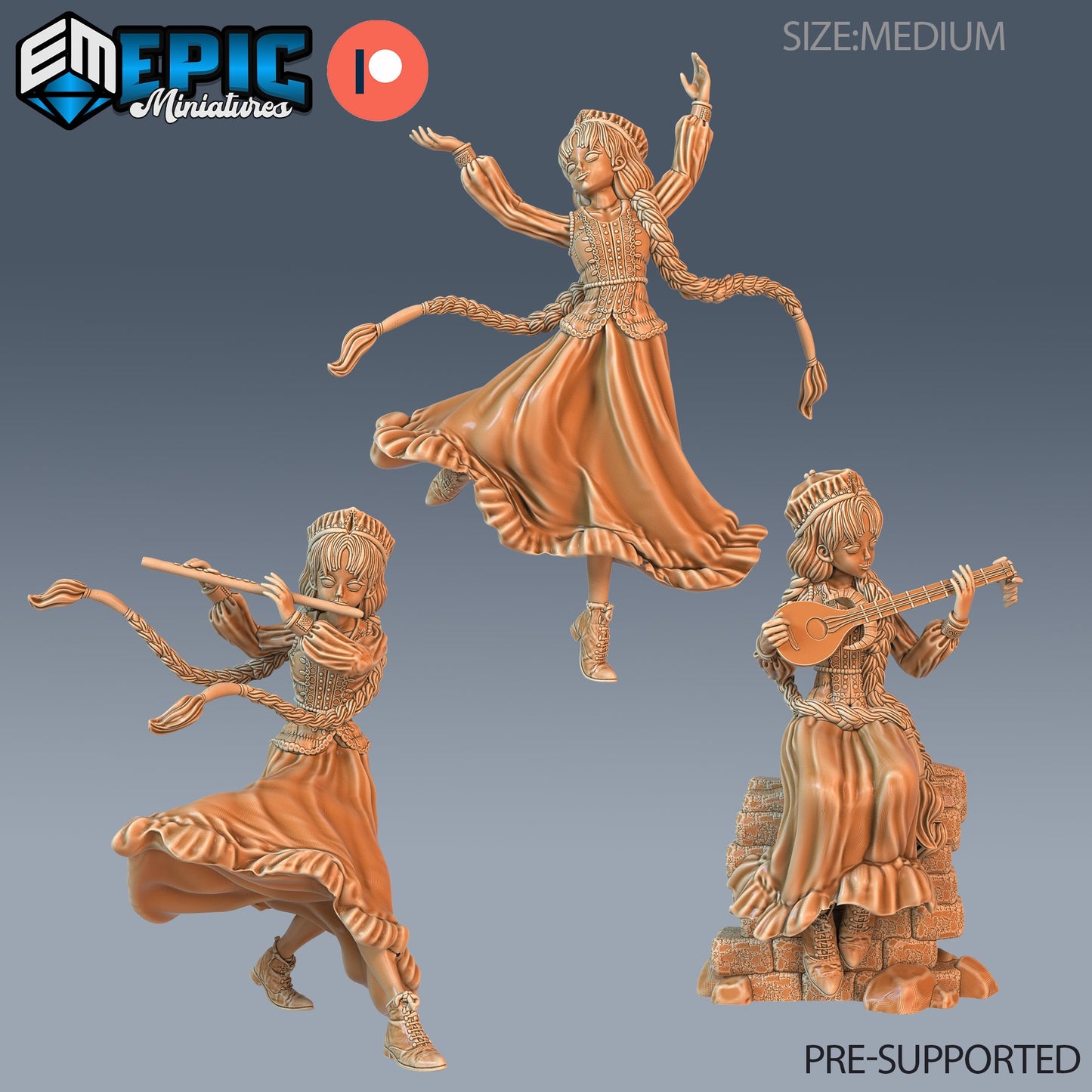 Norse Bard - Epic Miniatures | #69 Viking Age