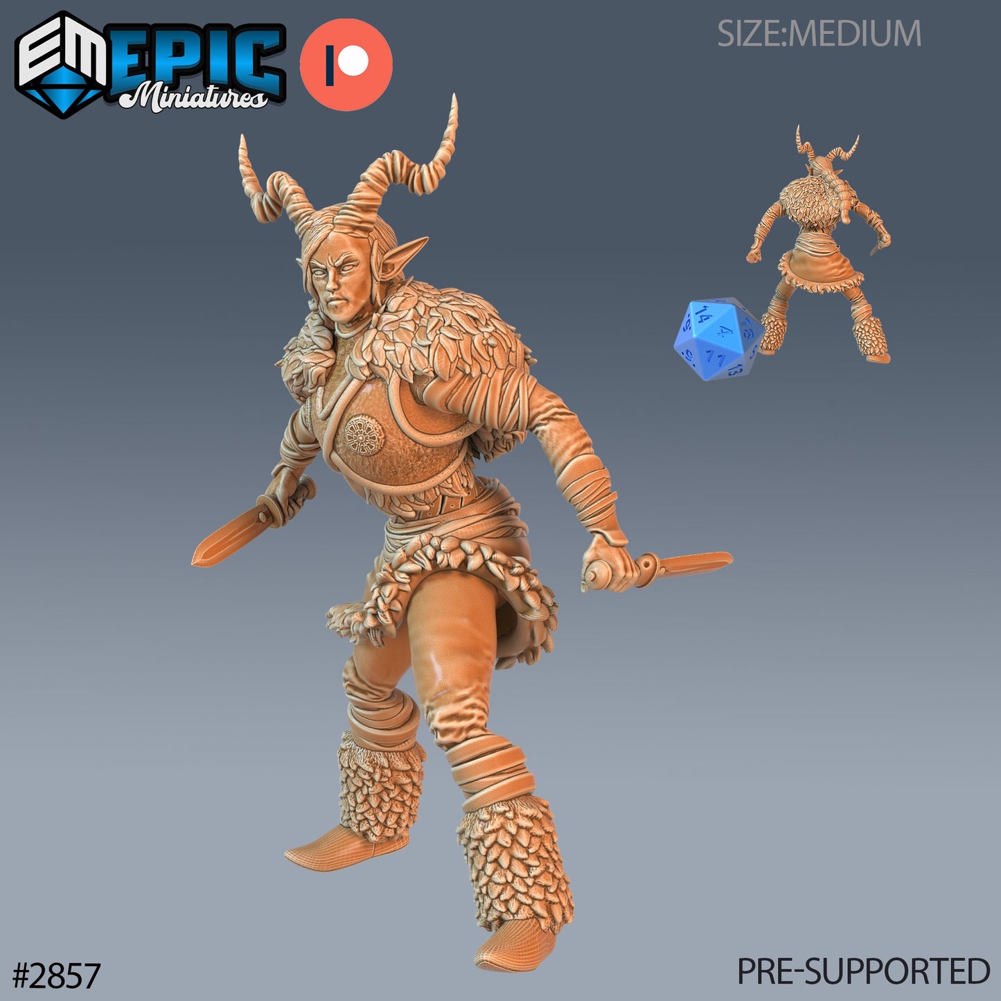 Teifling Viking Female - Epic Miniatures | #69 Viking Age