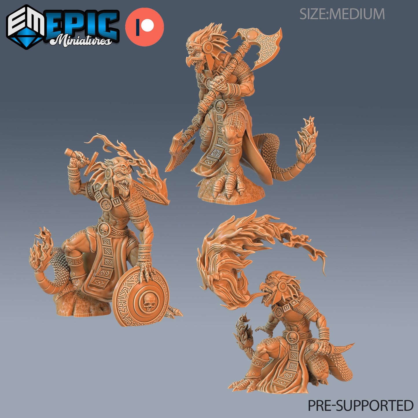 Dragon Kobold - Epic Miniatures | #68 Reptiles of War