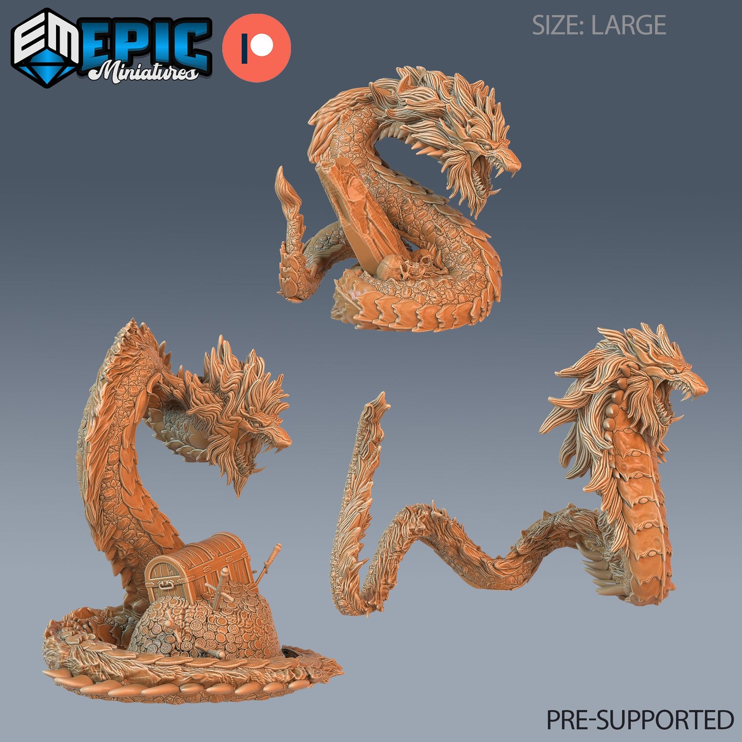 Beast Snake Series - Epic Miniatures | #68 Reptiles of War