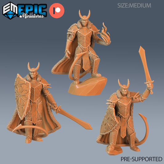 Frost Tiefling - Epic Miniatures | #67 Demonic Foulness