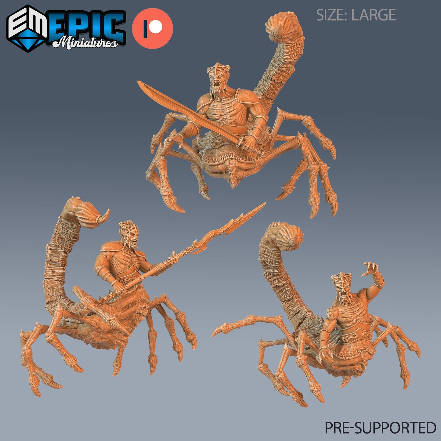Scorpion Demon - Epic Miniatures | #67 Demonic Foulness