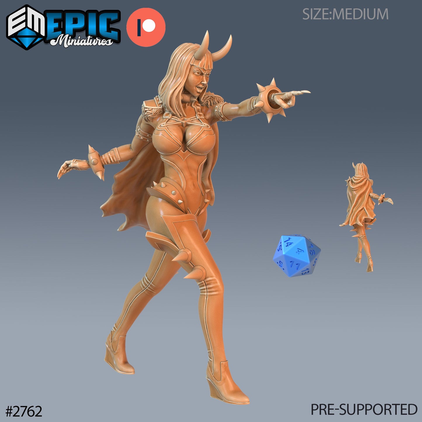 Wingless Lower Succubus - Epic Miniatures | #67 Demonic Foulness