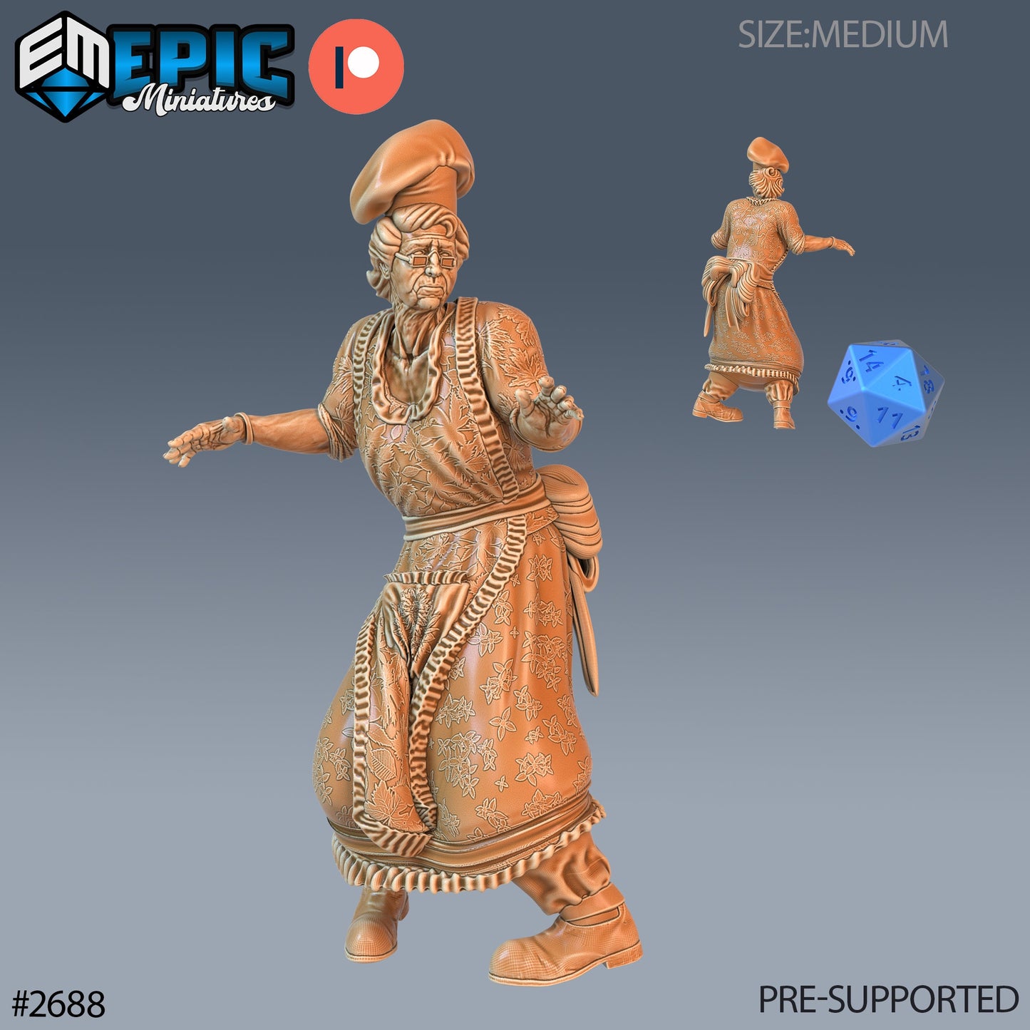 Grandma - Epic Miniatures | #66 Wild Winter Holidays