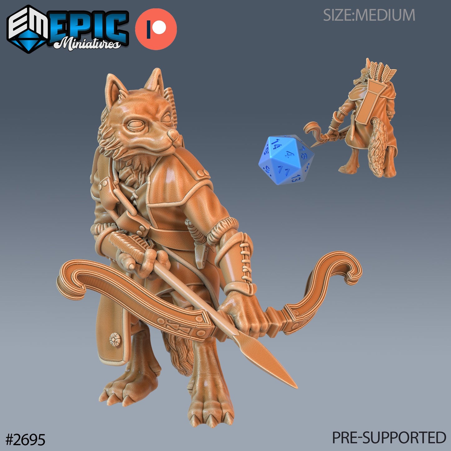 Fox Folk Tribe - Epic Miniatures | #66 Wild Winter Holidays