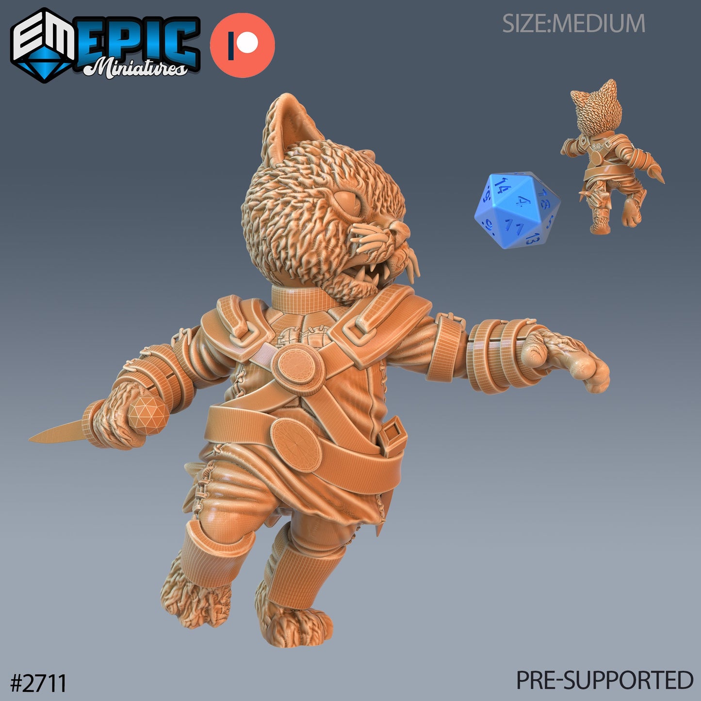 Cat Folk Tribe - Epic Miniatures | #66 Wild Winter Holidays