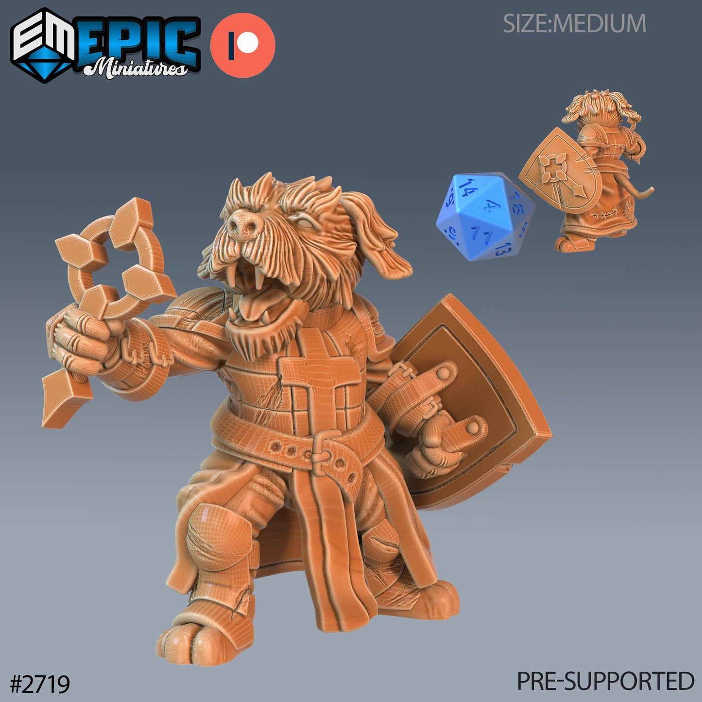 Dog Folk Tribe - Epic Miniatures | #66 Wild Winter Holidays