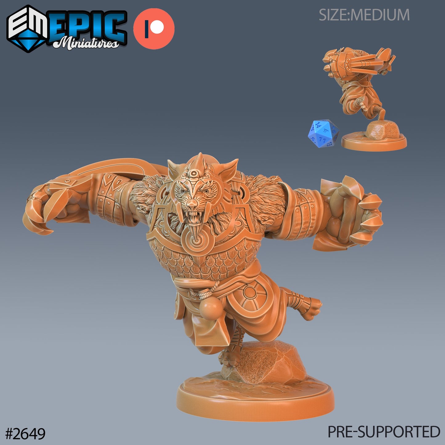 Armored Beast - Epic Miniatures | #65 Little Folk