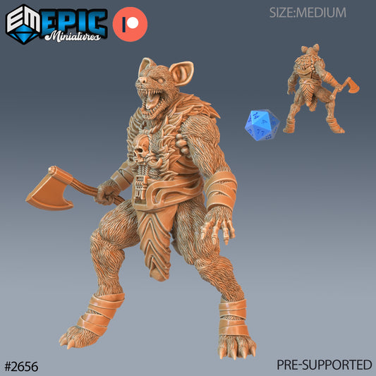 Prairie Gnoll - Epic Miniatures | #65 Little Folk