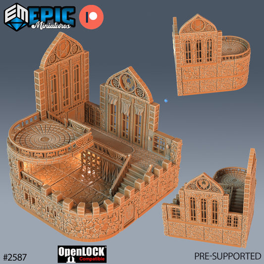Modular Vampire Castle Tiles - Epic Miniatures | #64 Vampires Curse