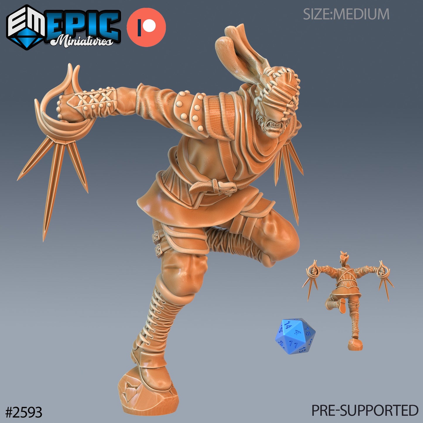 Vampire Assassin - Epic Miniatures | #64 Vampires Curse