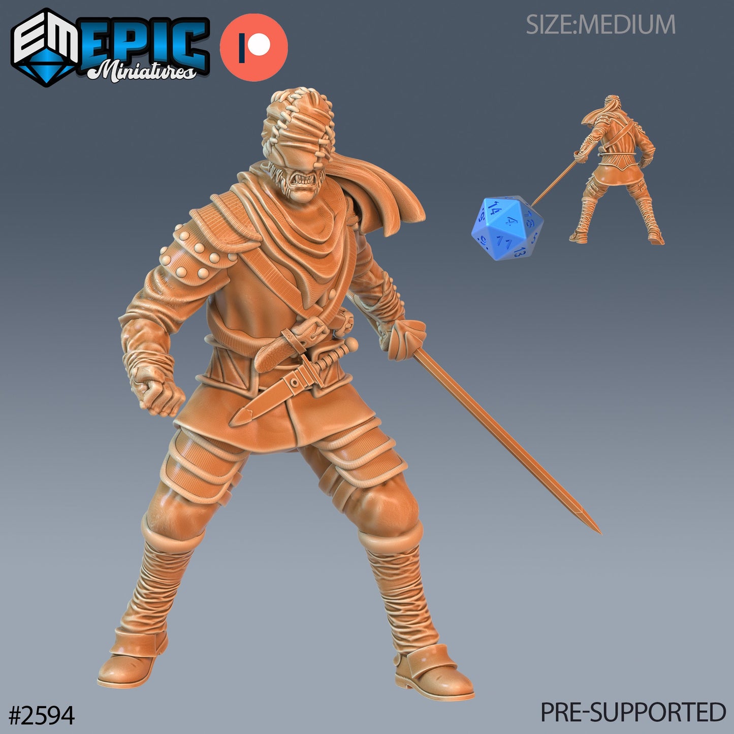 Vampire Assassin - Epic Miniatures | #64 Vampires Curse