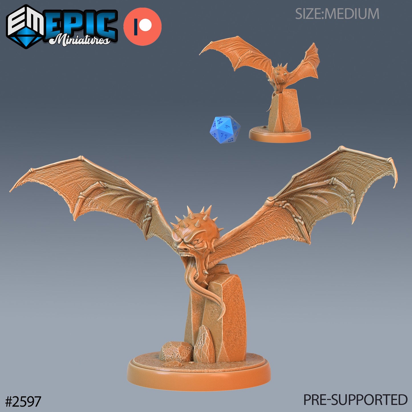 Flying Head - Epic Miniatures | #64 Vampires Curse