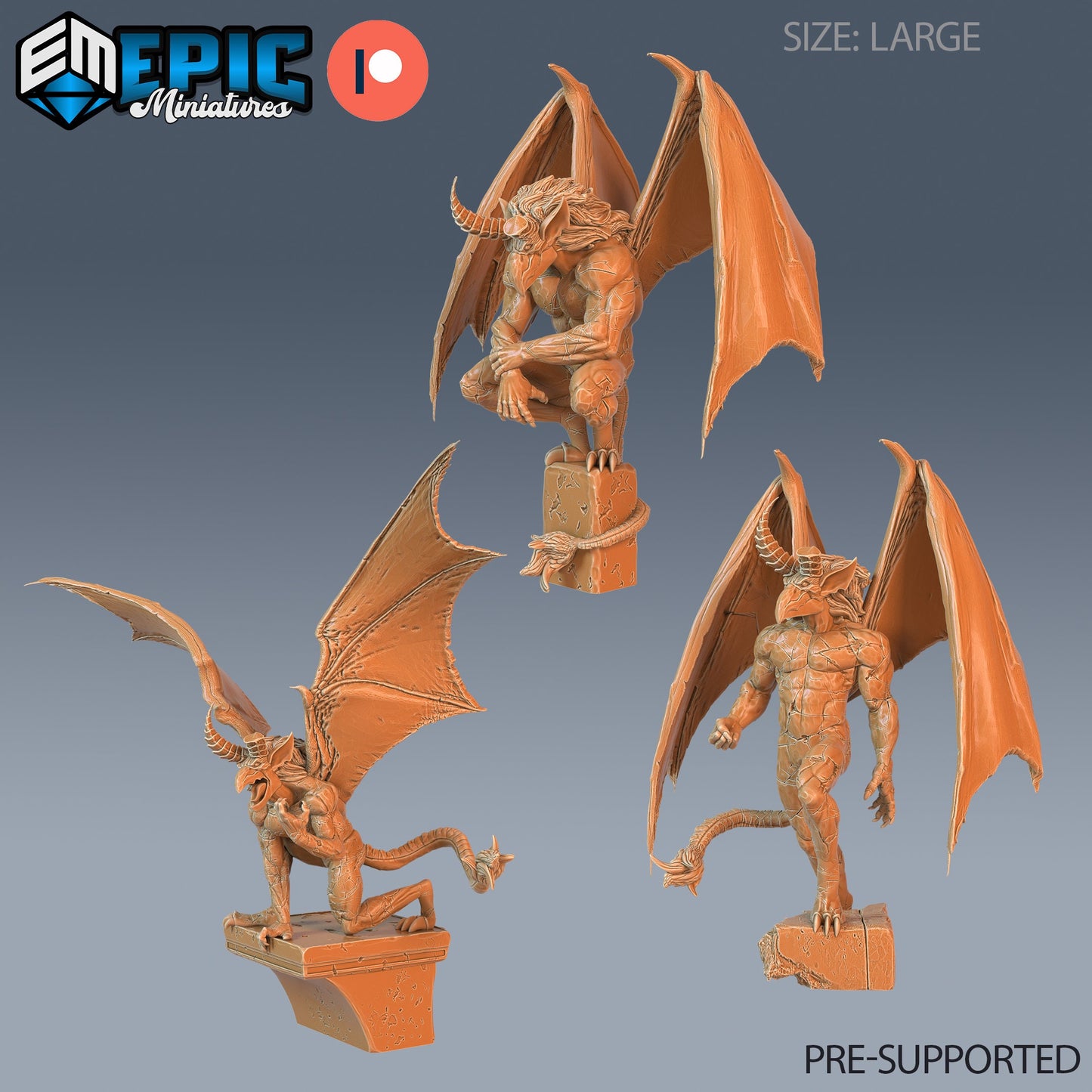 Gargoyle Series - Epic Miniatures | #64 Vampires Curse