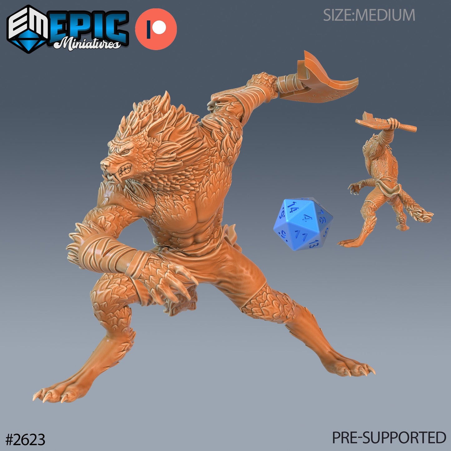 Werewolf Cursed - Epic Miniatures | #64 Vampires Curse