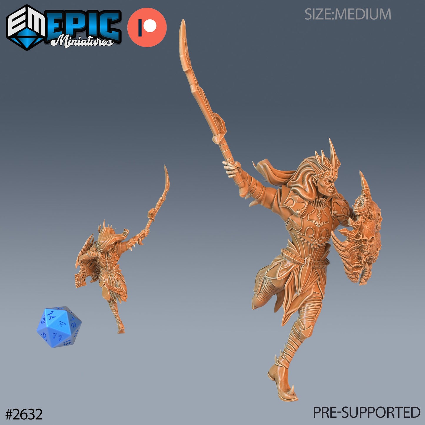Blood Paladin - Epic Miniatures | #64 Vampires Curse