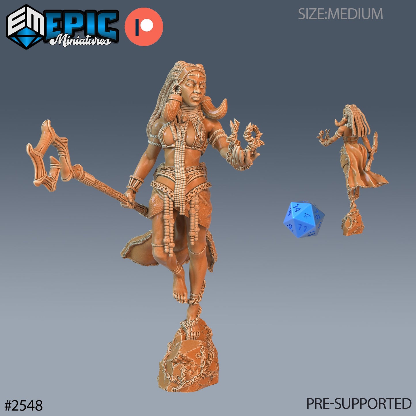 Tribe Princess - Epic Miniatures | #63 Forgotten Utopia