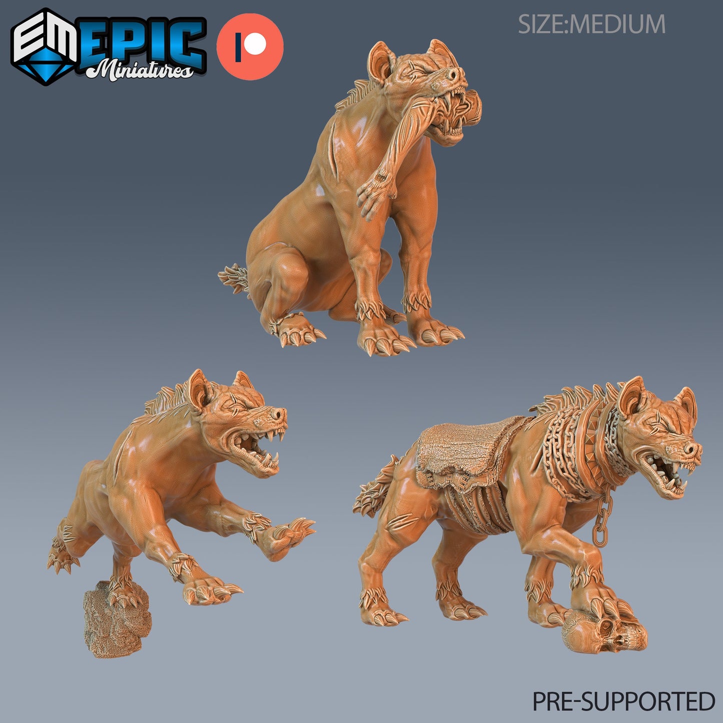 Hyena - Epic Miniatures | #63 Forgotten Utopia