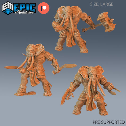 Elephant Folk - Epic Miniatures | #63 Forgotten Utopia