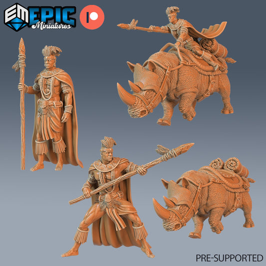 Spear Warrior - Epic Miniatures | #63 Forgotten Utopia