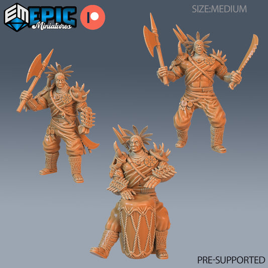 Tribe Champion - Epic Miniatures | #63 Forgotten Utopia
