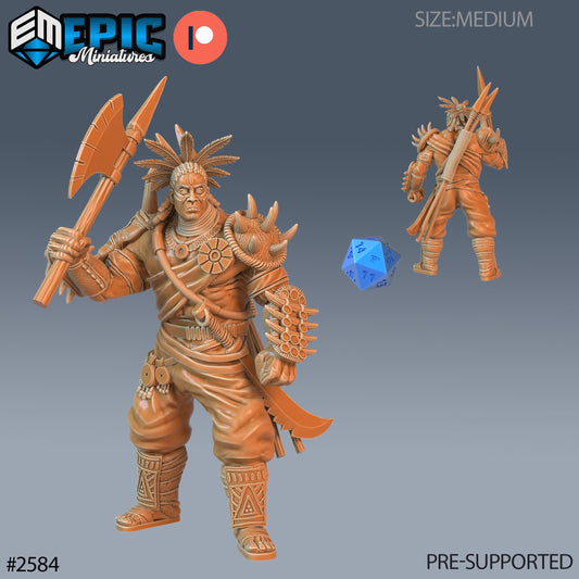 Tribe Champion - Epic Miniatures | #63 Forgotten Utopia