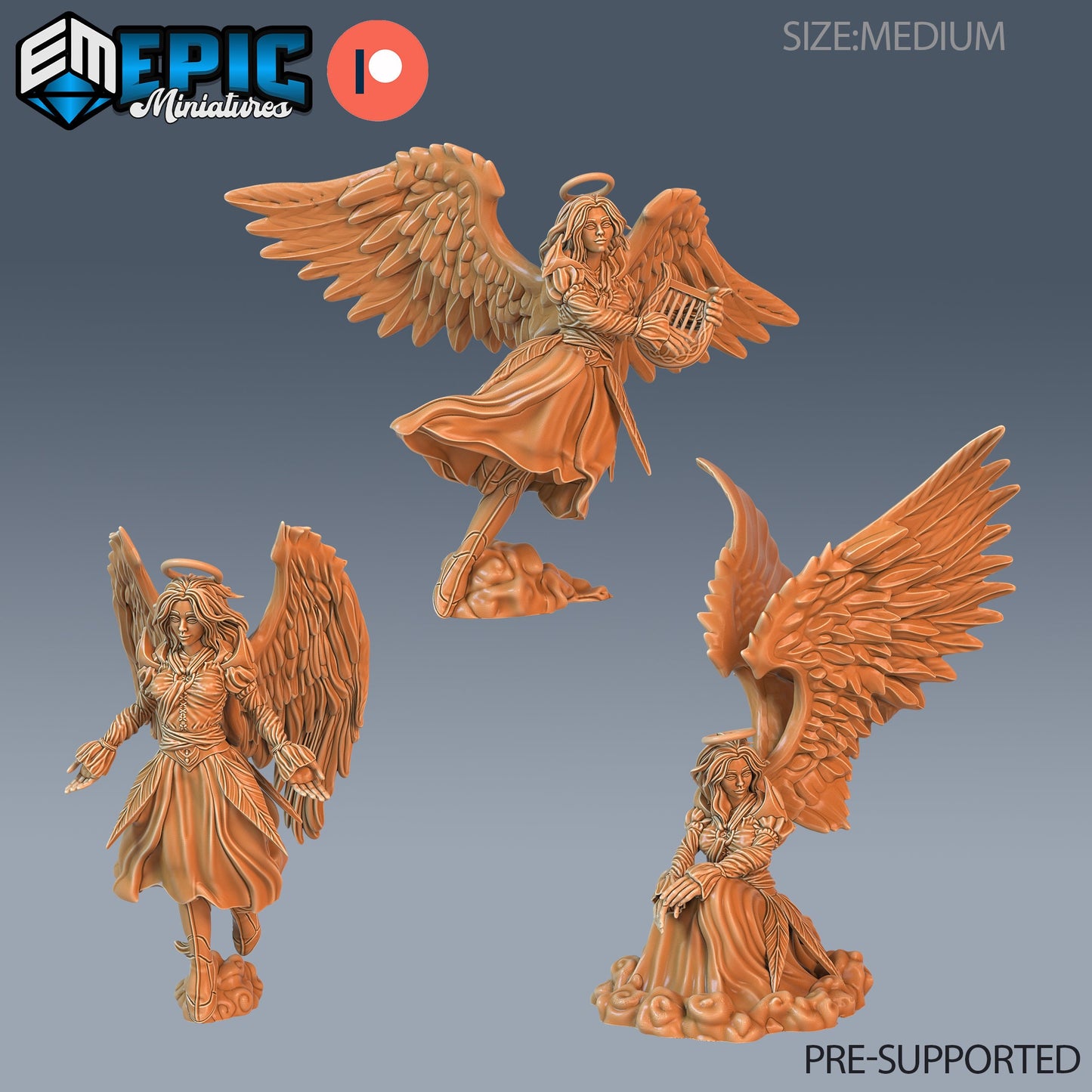 Angel Female - Epic Miniatures | #62 Justice Hills