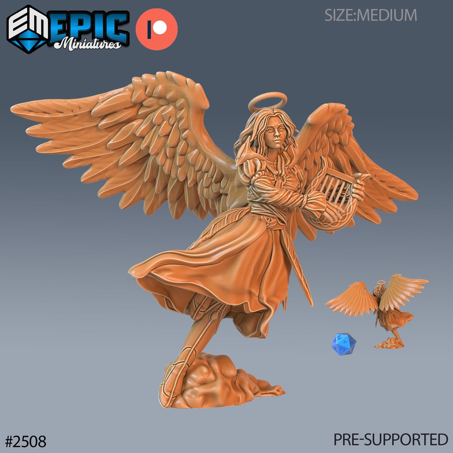 Angel Female - Epic Miniatures | #62 Justice Hills