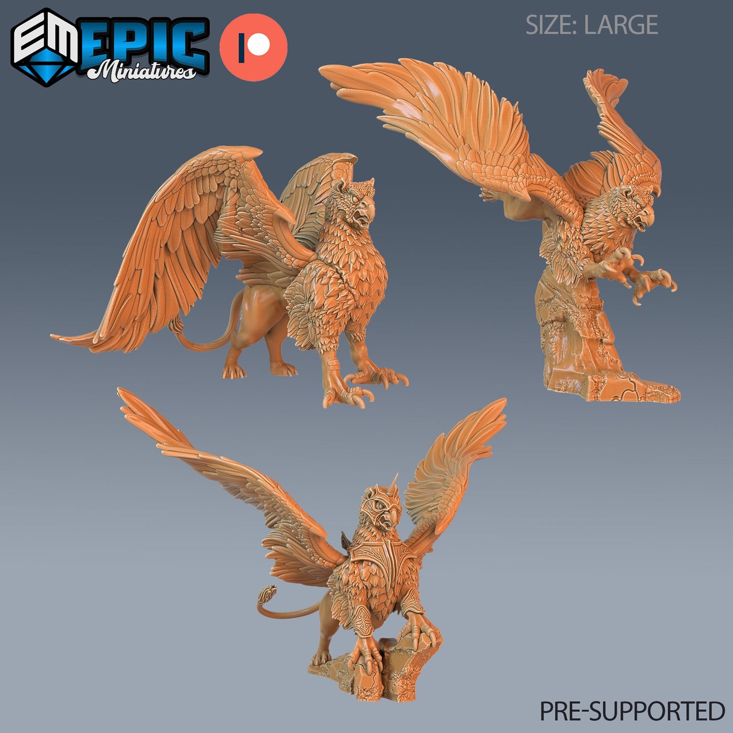 Griffin - Epic Miniatures | #62 Justice Hills