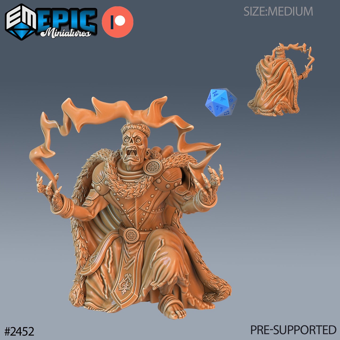 Zombie King - Epic Miniatures | #61 Haunting Catacombs